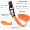 JEELAD Load Tightening Belt, Ratchet Tie-Down Belt, Fastening Belt, Load