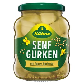 Kühne Mustard Cucumbers, 370 ml