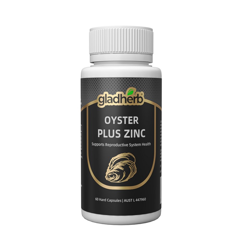 GladHerb Oyster Plus Zinc 60 Capsules
