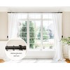 BlastHome® Non-Adjustable Luxury Curtain Rods for Windows, 1 ¼” Rod
