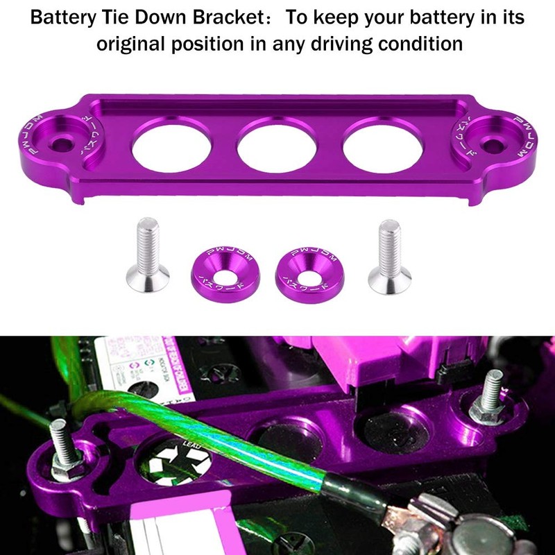 for Battery tie Down Senyar Aluminum Alloy Car Racing Battery