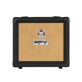 Orange Crush with 3 Band EQ Overdrive Cab Sim 12 Watts, Black