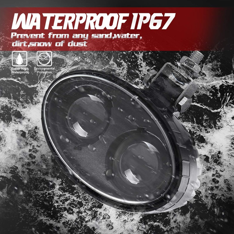 ONERAY 8PACK Forklift Safety Light 8w Blue Spot Lights for