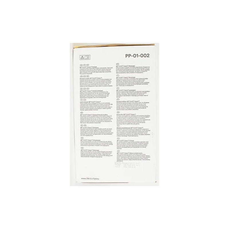 3M E-A-R 3M E-A-R Classic Earplugs, 28 dB, Uncorded, Pillowpack,