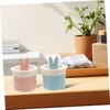 Baluue Facial Cleansing Tool Bunny Ears 2pcs Skincare Foaming Dispenser