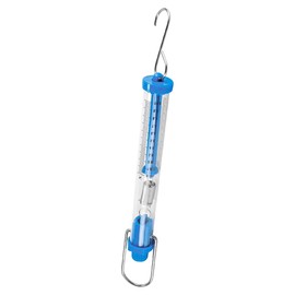 Sarini Newton Force Meter Spring Scale Transparent Spring Balance with Labeled Graduations, Scientific Tool for Measuring Forces Up to 2.5N and 10N