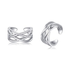 Celtic Knot/Celtic Knot/Bat/Filigree Viking Earrings 925 Sterling Silver Non Piercing Ear Cuff Earrings Cool Earring Cuff for Women Men, Sterling Silver, No Gemstone