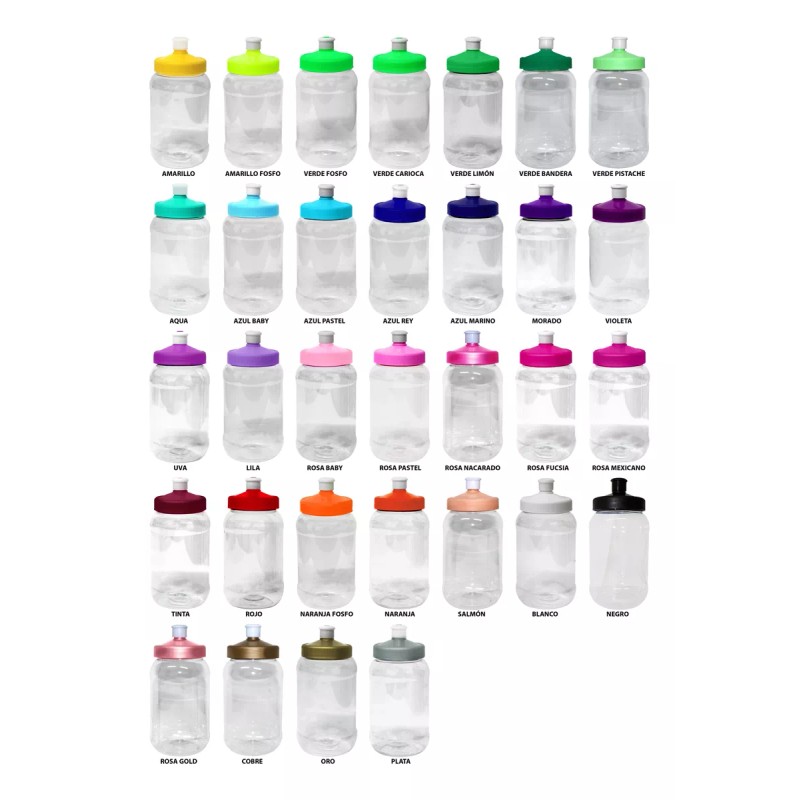 Dulcero Tarro Cilindro 10 Pzas Bolos Fiesta Transparente 1 L
