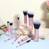 10pcs Brochas de Maquillaje Profesional de Viaje Mini Pinceles con
