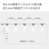 Takagi GCA12 Mist Cooler Garden Mist, Garden Cooling Starter Kit,