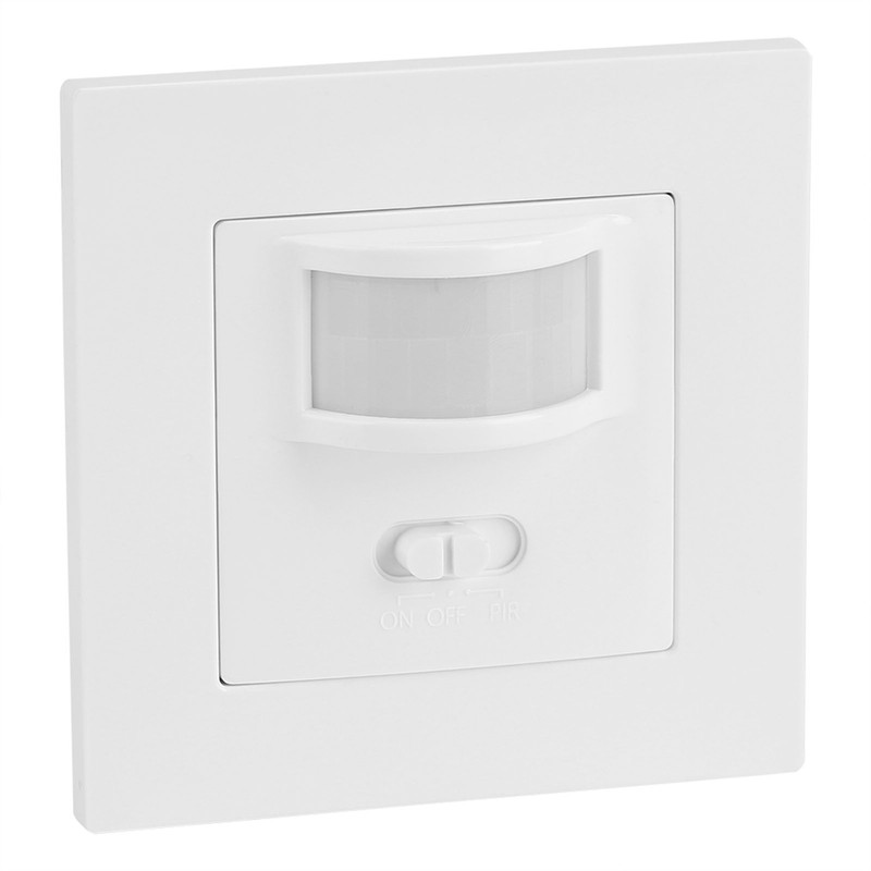 AC ‑240V Infrared PIR Motion Sensor Recessed Wall Lamp Light
