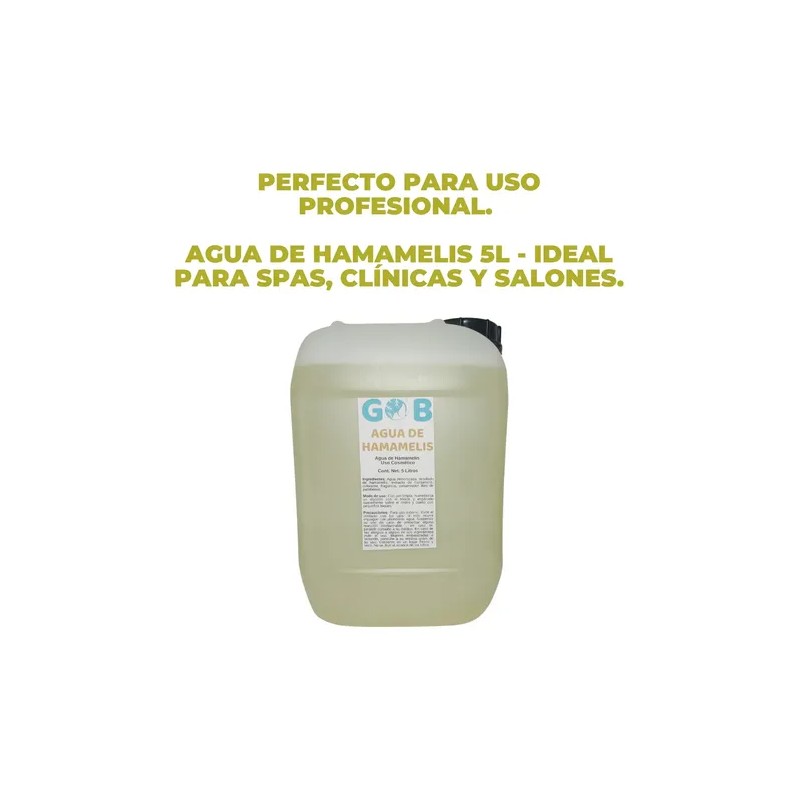 Agua De Hamamelis - Tónico Facial - Gob - 5