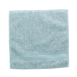 Tanaka Sangyo Menka Imabari Handkerchief, Sprout, Blue, Approx. 9.8 x 9.8 inches (25 x 25 cm)