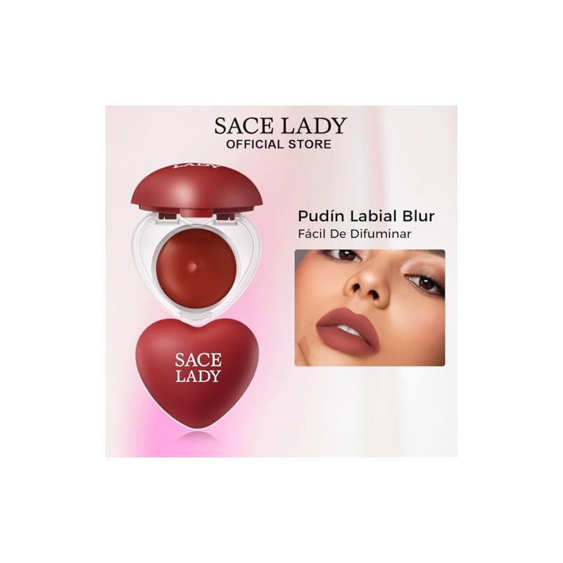 SACE LADY Lip Pudding en Tarro – Tinta Labial Mate