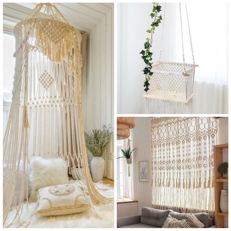 Cotton Cord Cotton Rope Yarn Thick Rope 20 mm Macrame