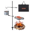 VEVOR Swivel Campfire Grill, Fire Pit Grill Grate over Fire