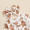 MAHUAOYIXI Christmas 2Pcs Infant Baby Girls Outfits Baby Girls Ruffle