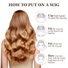 MORGLES Wig Caps, 20 Pcs Stocking Stretchy Nylon Nude Wig