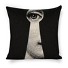 LITTLIUDO Lina Cavalieri Pillow Cover, Lina Cavalieri Artificial Linen Throw