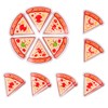 12 PCS Pizza Shaped Chip Clips for Food Storage, Funny