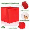 IN JOOYAA - Sacchetti regalo di carta, 10 pezzi, quadrati,
