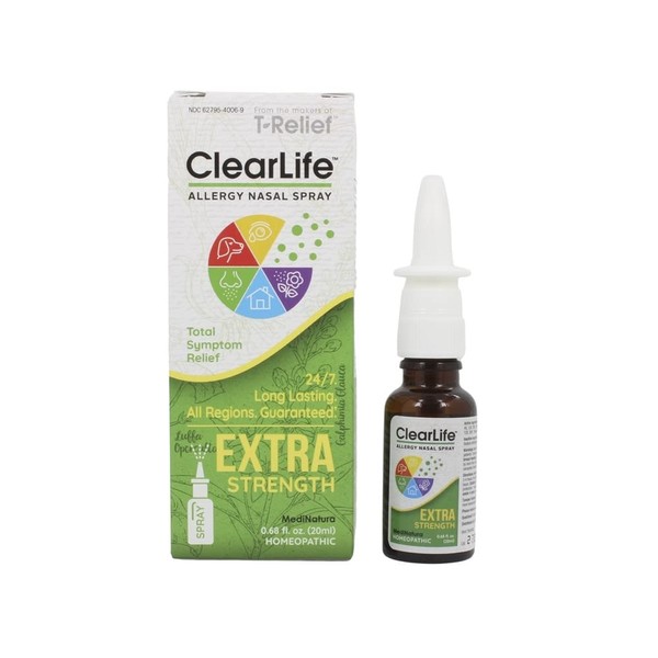 MEDINATURA Clear Life Nasal Spray, 0.67 Fluid Ounce