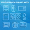 MiracleWipes for Stainless Steel, Great for Kitchen and Appliances, Including