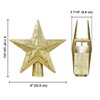 Yescom 2 Pack Christmas Tree Topper Star Electric Big,Plastic 3D