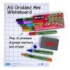 A4 Gridded Whiteboard Kit