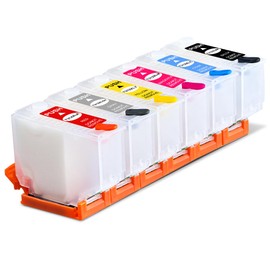KiteiHiry KHY 312XL Empty System Ciss Refillable Ink Cartridge Kit XP-15000 NO Chip Sublimation Ink Cartridges Kit Remanufactured with XP-15000 Printer Without Chip Empty Refill Ink Cartridges
