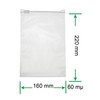 HeiGroup - HeiZip 100 x Pull Seal Bags 160 x