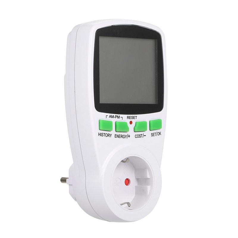 Digital Wattmet Power Meter Energy Meter Voltage Chart Power Measuring