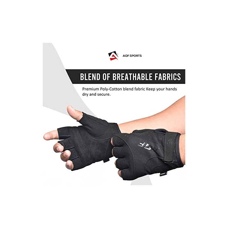 AQF Weight Lifting Gloves Ultralight Breathable Gym Gloves for Workout,