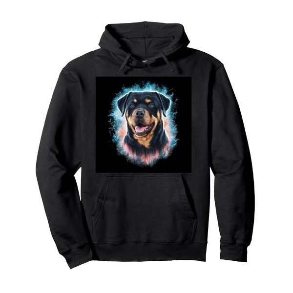 Impressive Rottweiler Pullover Hoodie