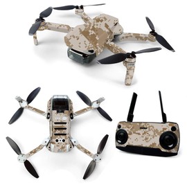 MightySkins Skin for DJI Mavic Mini Portable Drone Quadcopter - Desert Camo | Protective, Durable, and Unique Vinyl Decal wrap cover | Easy To Apply, Remove, and Change Styles | Made in the USA (DJMAVMIN-Desert Camo)