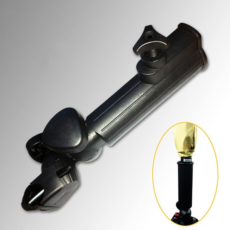 CMLLING Golf Trolley Umbrella Holder,Universal Umbrella stand,for Golf Cart Handles(BLACK)