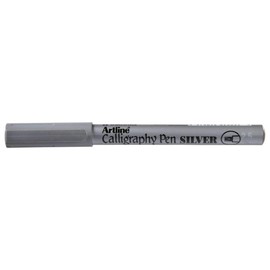 artline Ek993 Kalligraphie-Stift, silberfarben