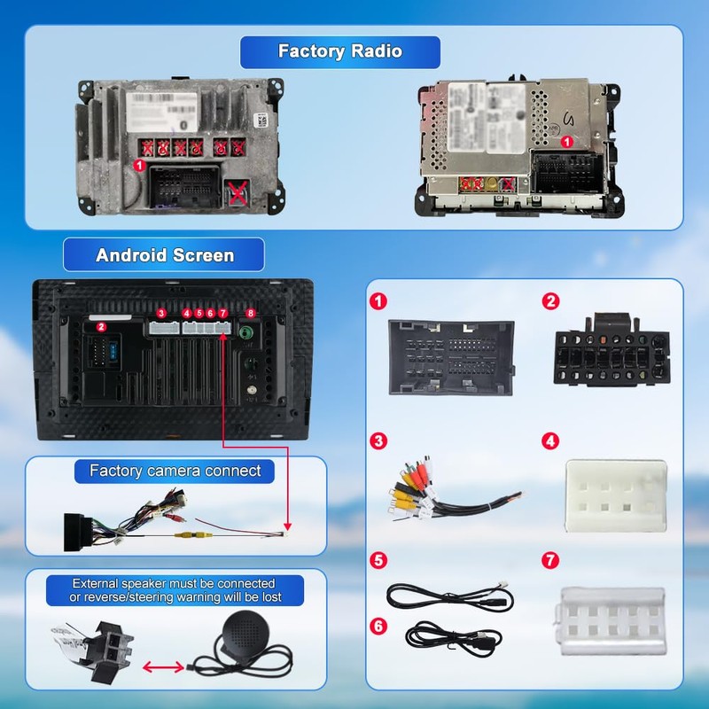 Android 13 Car Radio Stereo for Dodge Ram 2013-2019 1500