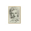 Marilyn Monroe Nice Close Up Portrait Kitchen Fridge Magnet 2.5
