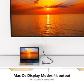 KUTEWEU USB 3.0 Hub to Ethernet Adapter, 8 in 1 USB C Hub with 4K HDMI, 100W PD, SD/TF Card Reader Docking Station Compatible with Your Cell Phone Mac Book/Dell/HP/Surface/Lenovo&Windows (8 in 1 HUB)