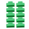 100 PCS Garden Shed Clamps Plastic Stable Versatile Film Shading