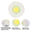Self Draining Soap Dish Inspired by Daisy Flower Ceramic Waterfall