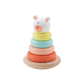 Trudi 82949 bear Impilabile Magnetico Orso Building, 10 x 14 x 10 cm, Multicoloured