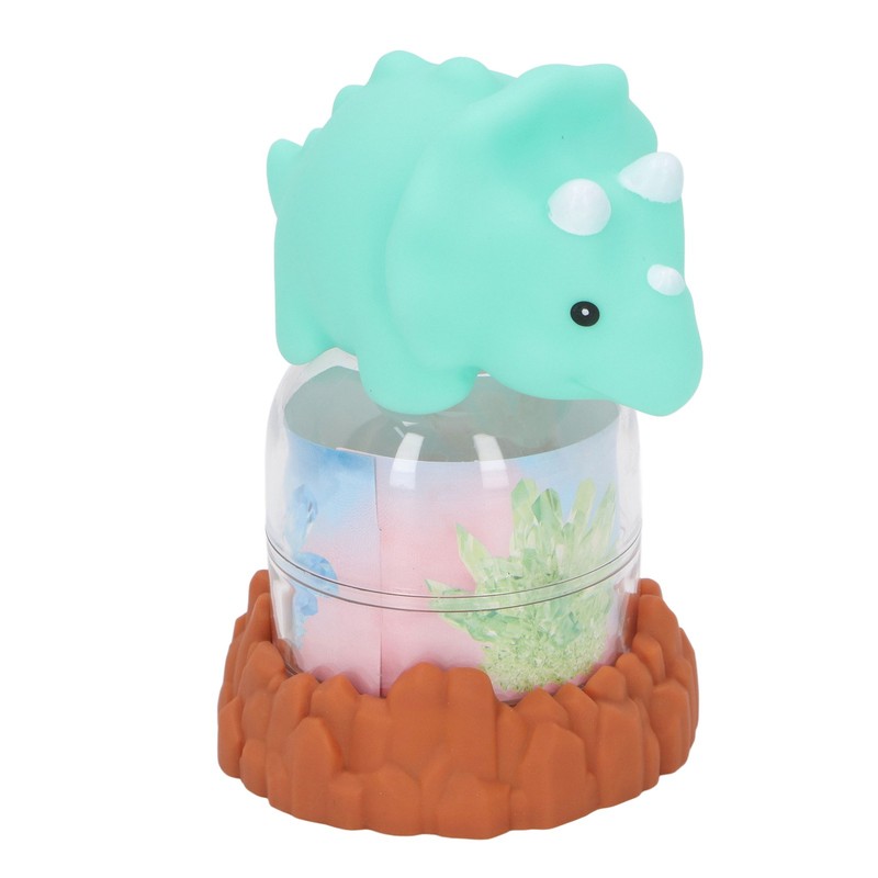 Kids Rhinestone Growing Kit with Light Up Display Dinosaur Doll