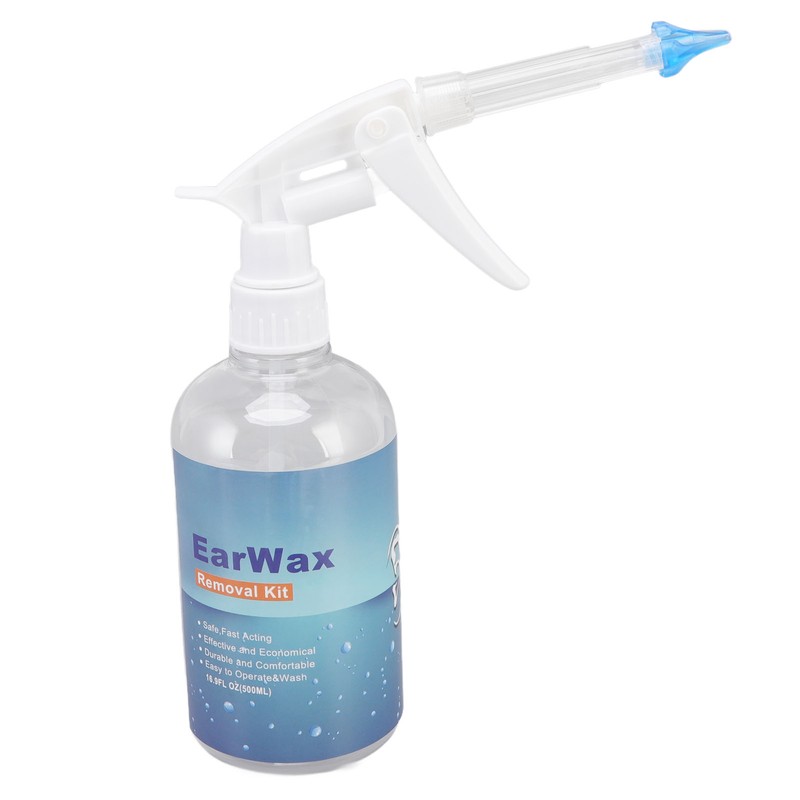 Ear Cleaning Kits 500ml Ear Washer Spray Bottle System with