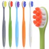 Fashion FFT Extra Soft Toothbrushes for Adults, with 20000 Micro
