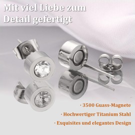 MagEnergy Lymphatic Drainage Earrings for Women, Magnetic Therapy Earrings, Fashion Jewelry Gifts for Women