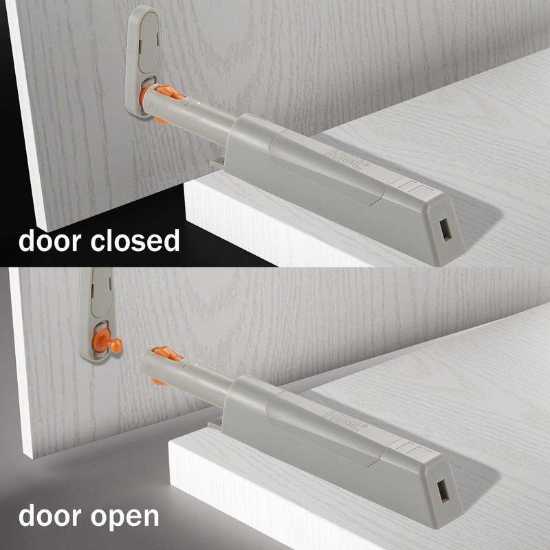 2 Pack | Powerful Attraction Push-to-Open Door Latch for Cabinets