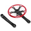 Meijun Bike Crankset 170mm Bicycle Chainwheel Chain Ring Set 45T