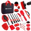 25Pcs Car Detailing Kit, Car Cleaning Kit with Drill Brushes